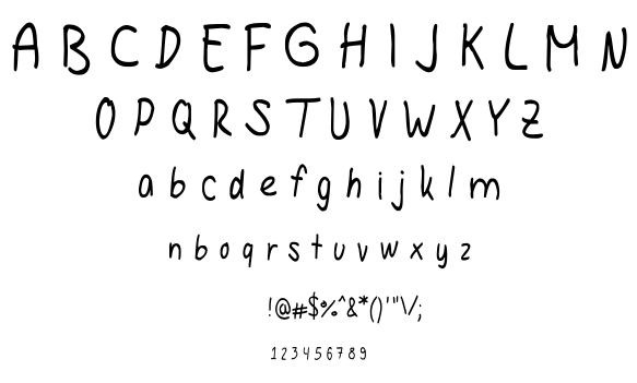 Hanna Handwriting font