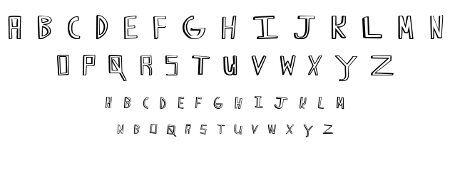 Happy Caps font