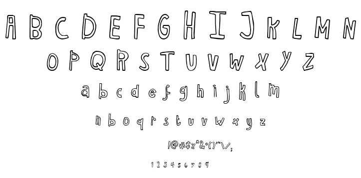 Havent Slept in Two Days font