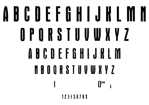 Headline Crack font