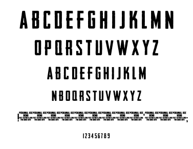 Headliner No. 45 font