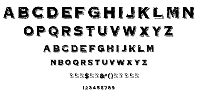Hooverville font