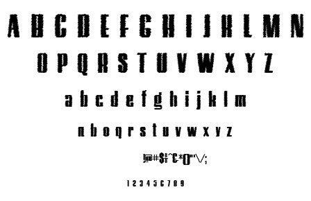 Hostil Trash font