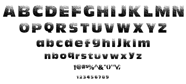 HotSweat font