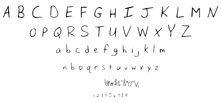 Husband of the Millennium font