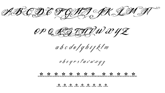 Ink In The Meat font