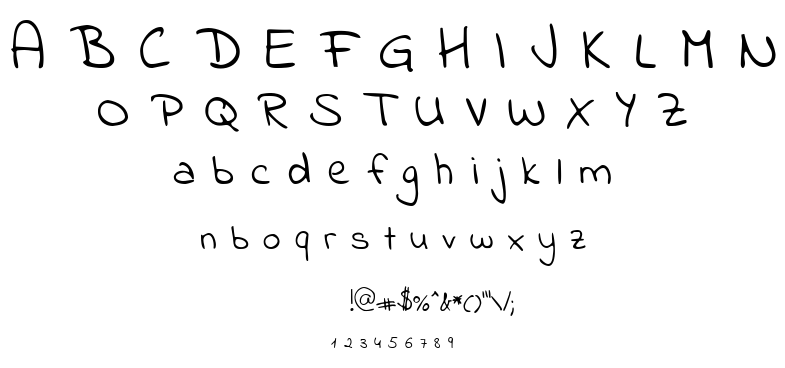 Indie Flower font
