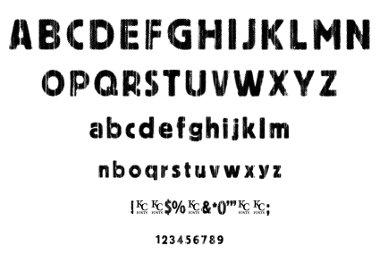 Indie Press font