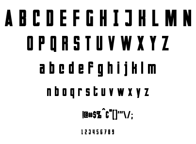 Invaders font