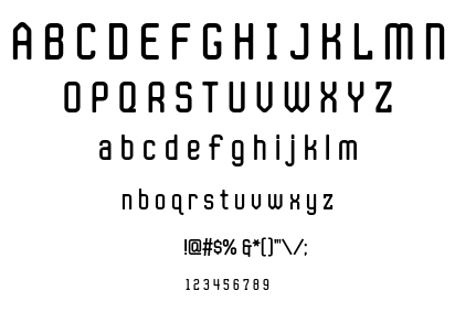 JLS Space Gothic font