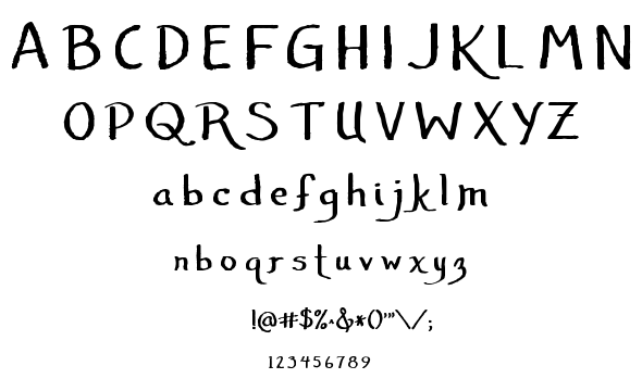 Janda Amazing Grace font