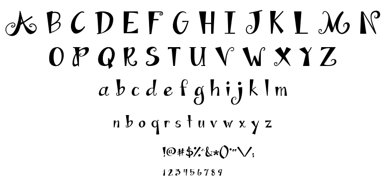 Janda Apple Cobbler font