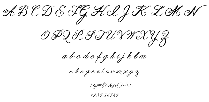 Janda As Long As You Love Me font