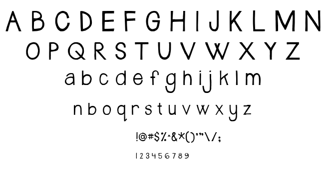 Janda Safe and Sound font