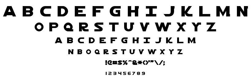 Jedi font