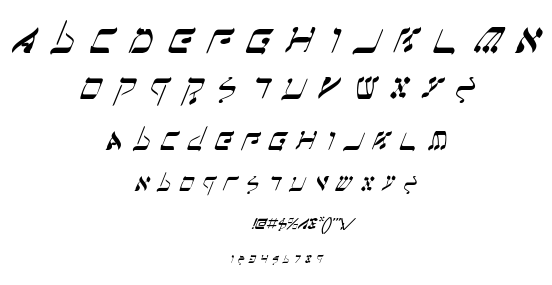 Jerusalem font