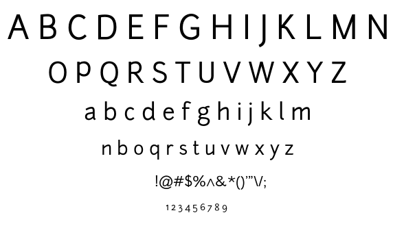 Junction font