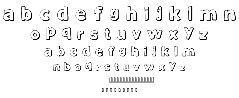 Just Another Font font