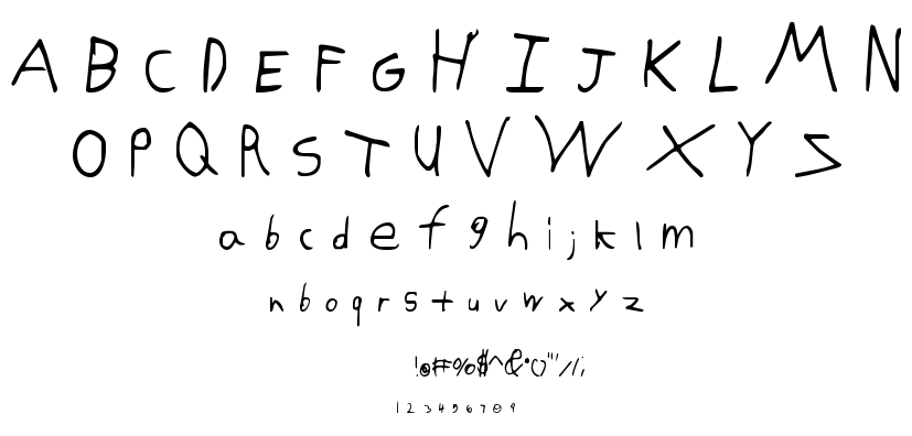 KG Domo is my Favorite font