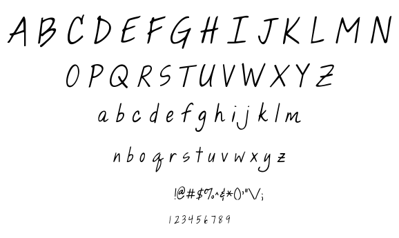 KG Hope For A Cure font