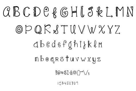 KG Only Hope font
