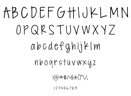 KG Seven Sixteen font