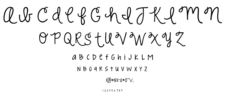 KG Strawberry Limeade font