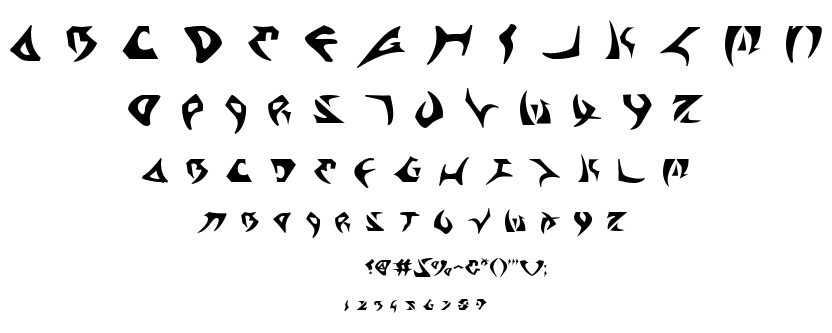 Kahless font