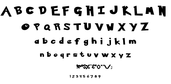 Ketchum font