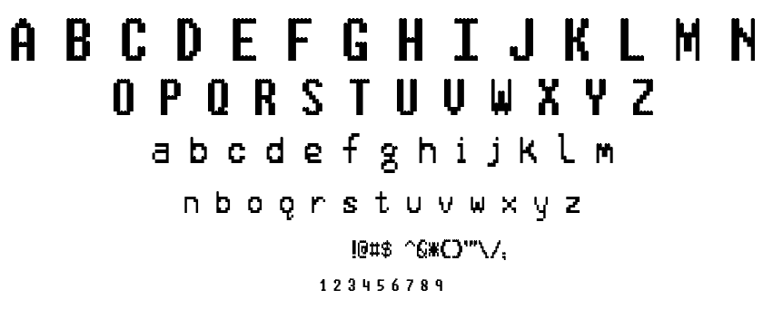 Lego Brix font