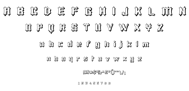 Luciferius font