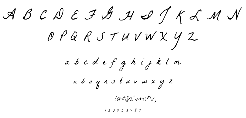 La Belle Aurore font