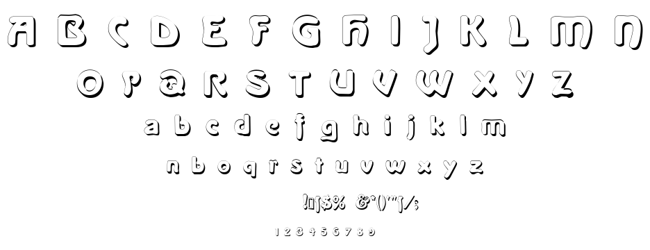 La Negrita font