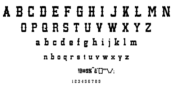 Lassiter font