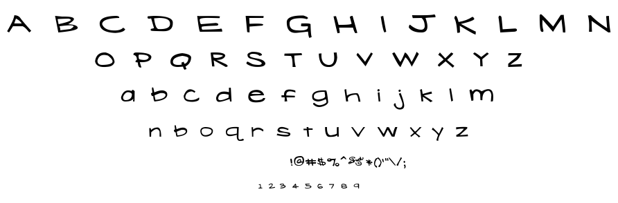 Lavender Lime font