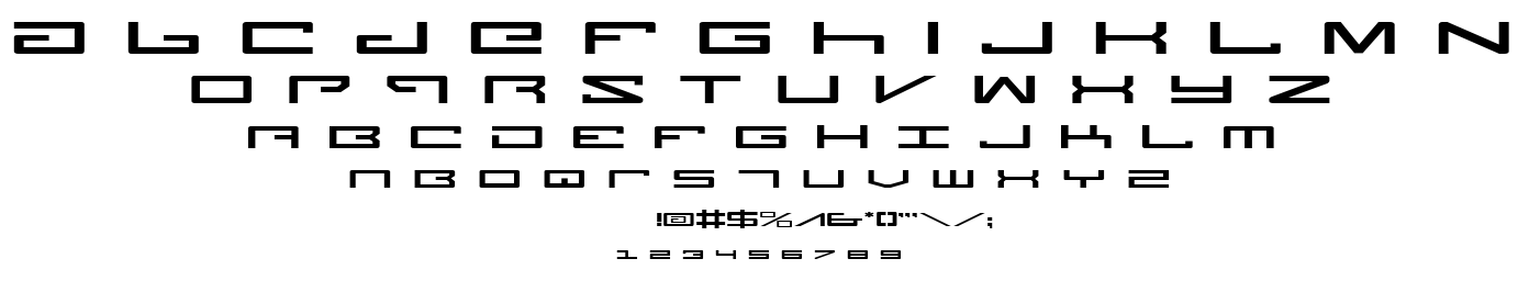 Legion font