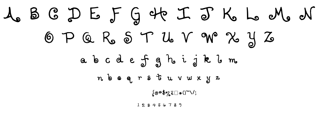 Lollipop font