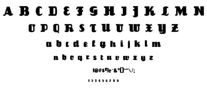 Louisianne font