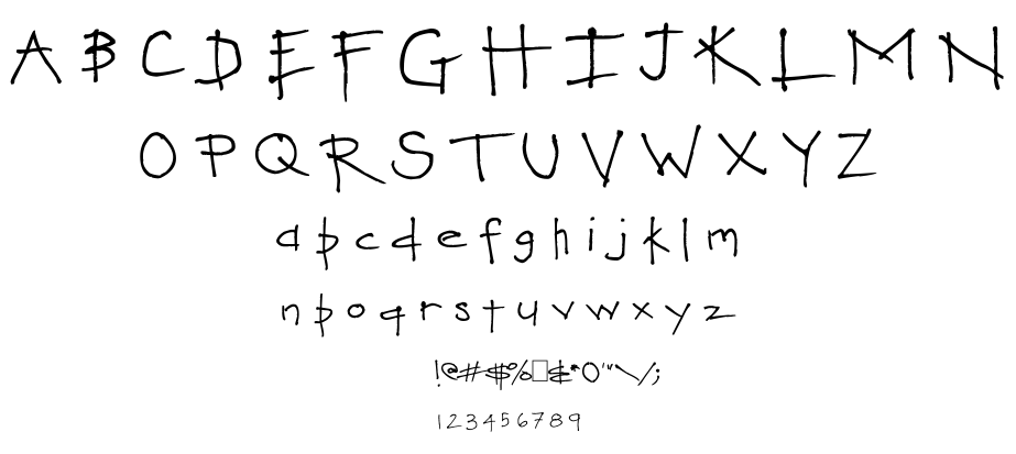 Love You Heaps font