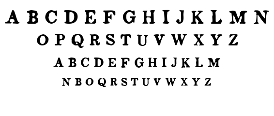 Ludger Duvernay font