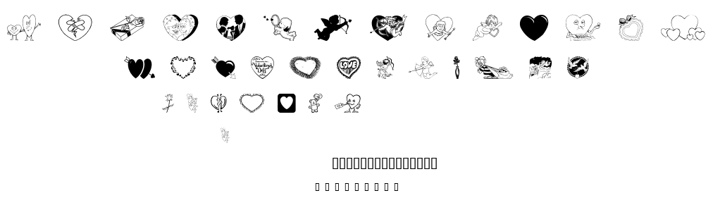 LUVYA BABE font