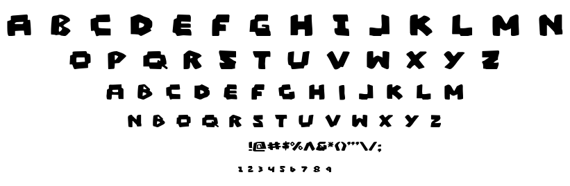 Mad Marker font