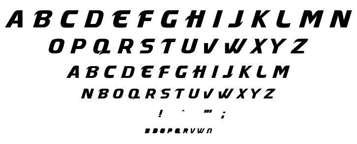 Masque font