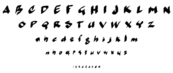 Marker Moe II font