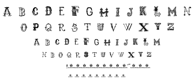 Monbijoux font