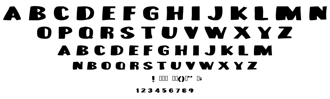 Munster Bash font