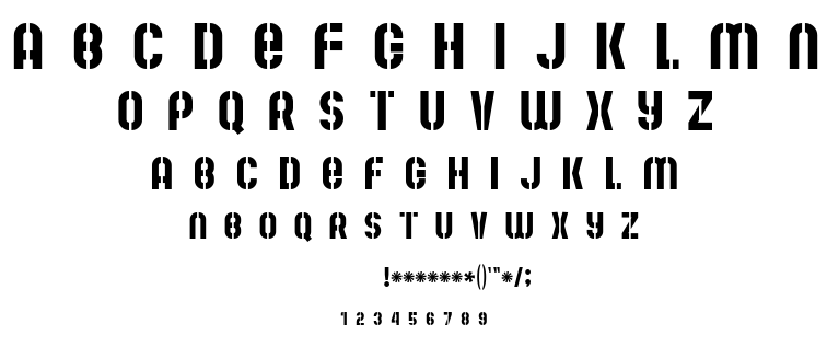 Mute Fruit font