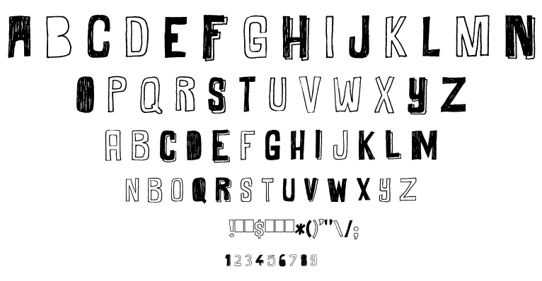 Maybe Maybe Not font