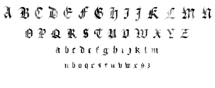MecaGothix font