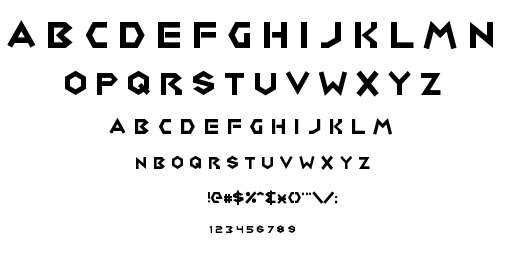 Medabots font